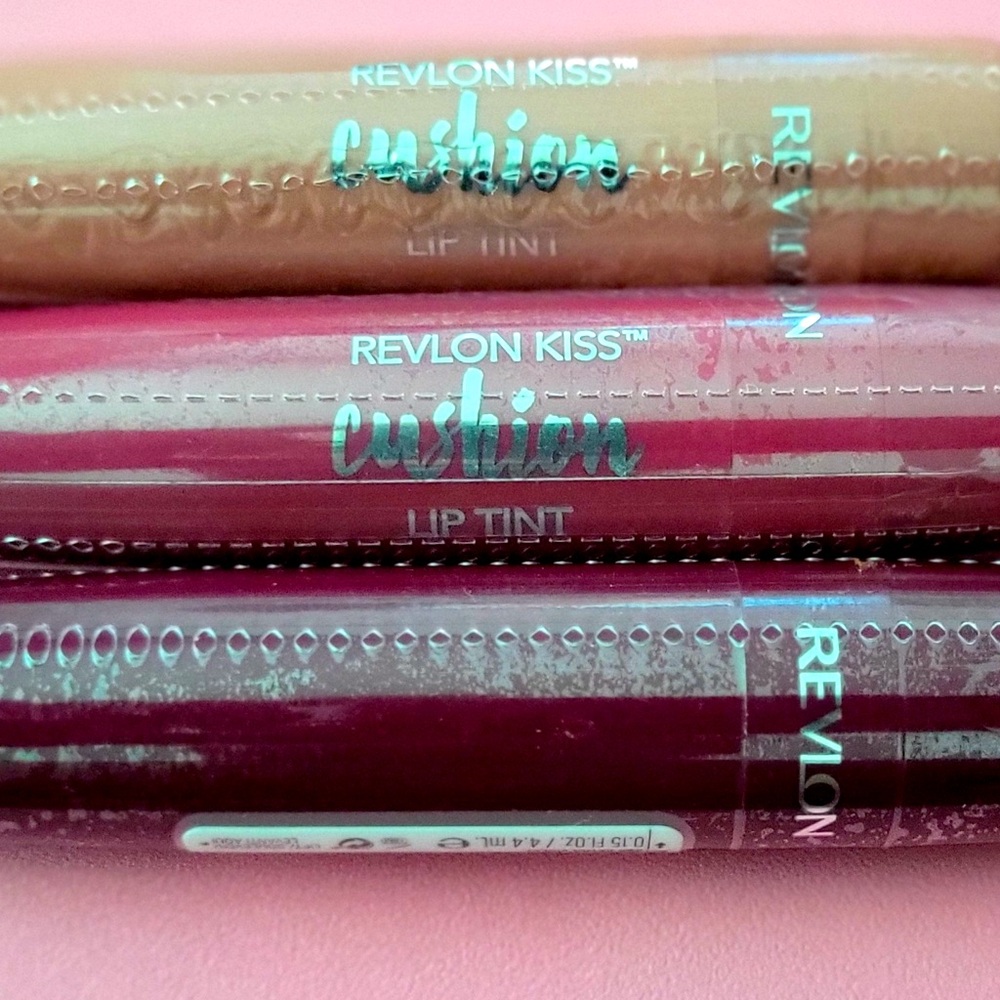 Revlon Kiss Cushion Lip Tint Trio New